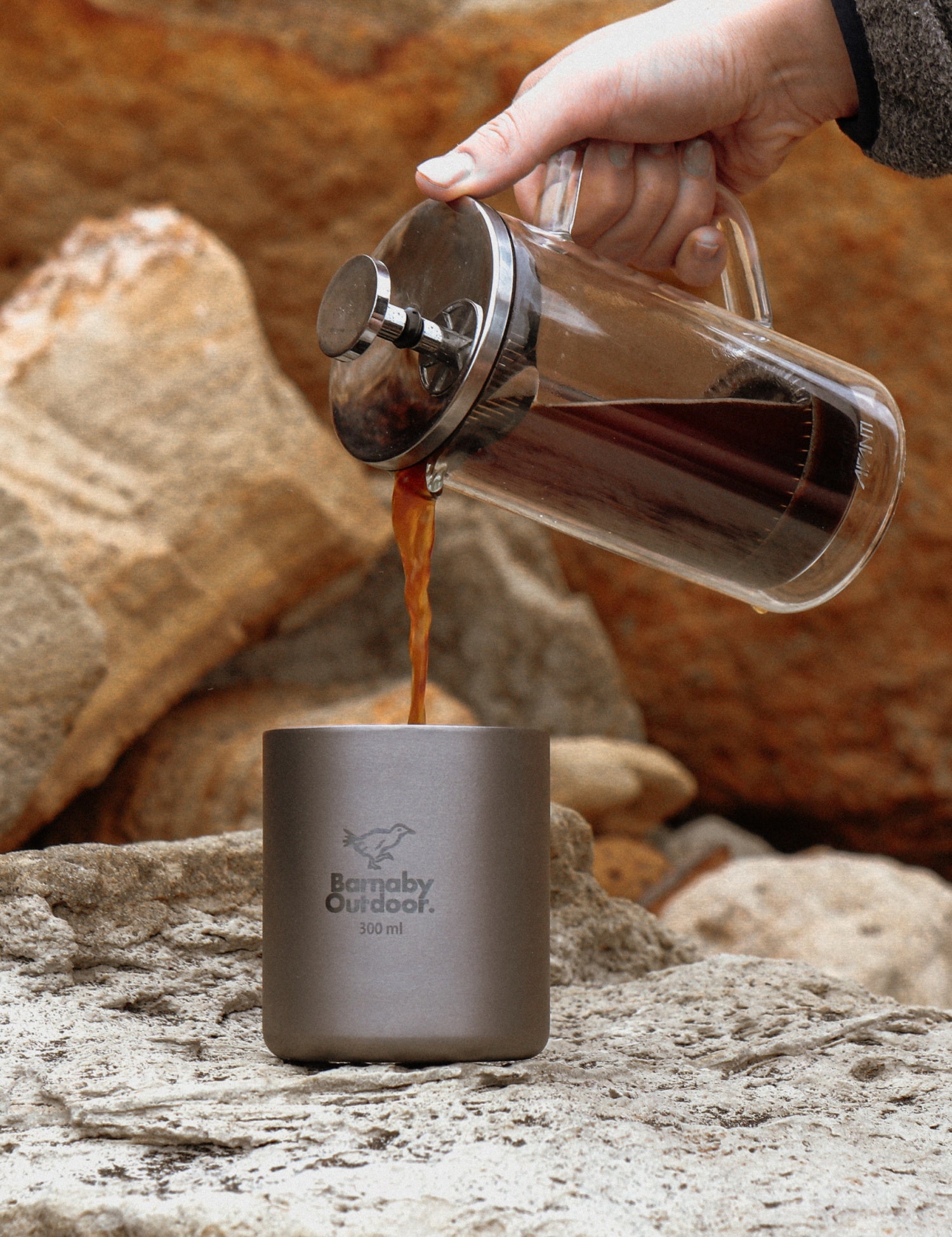 Titanium Double-Wall Barnaby Mug - 300ml