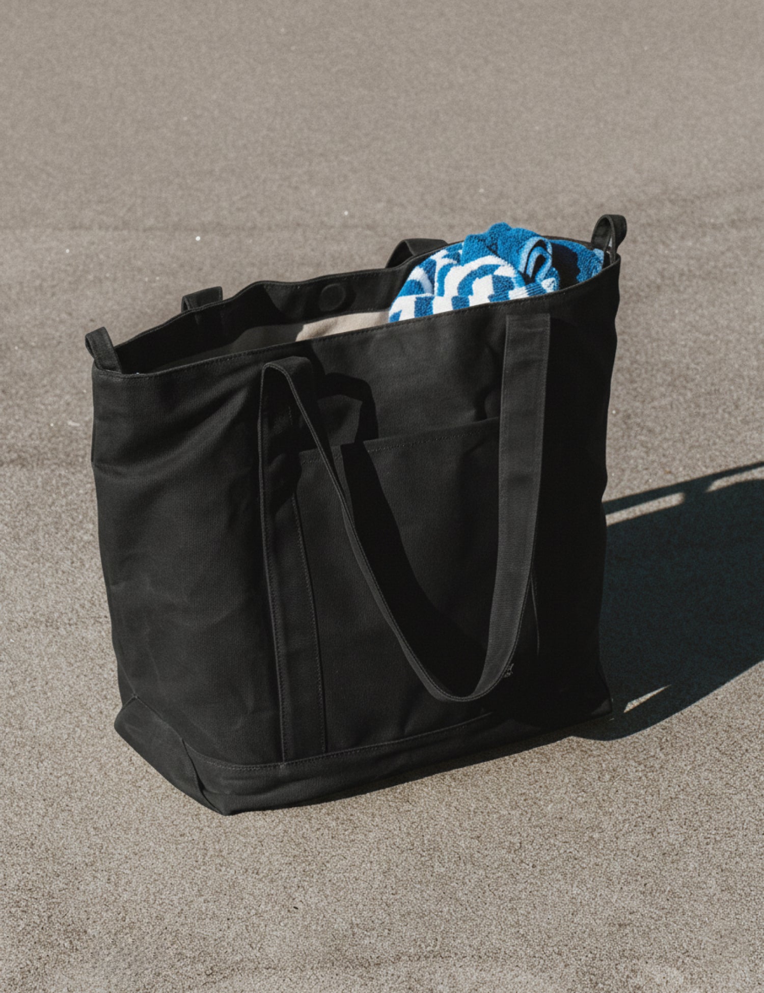 Barnaby Better Tote - Large waxed canvas everyday carry bag - Muriwai