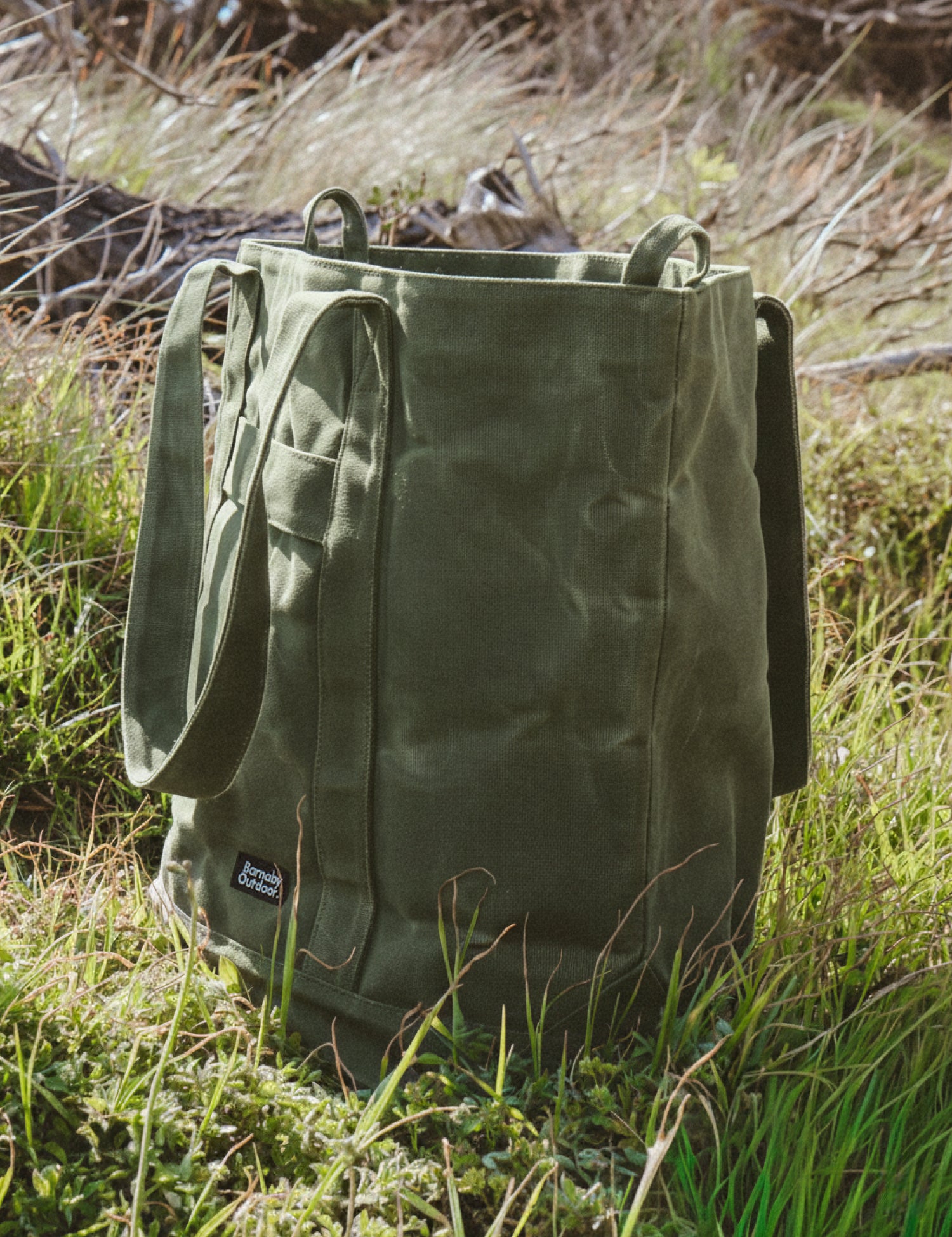 Barnaby Better Tote - Large waxed canvas everyday carry bag - Waitākere