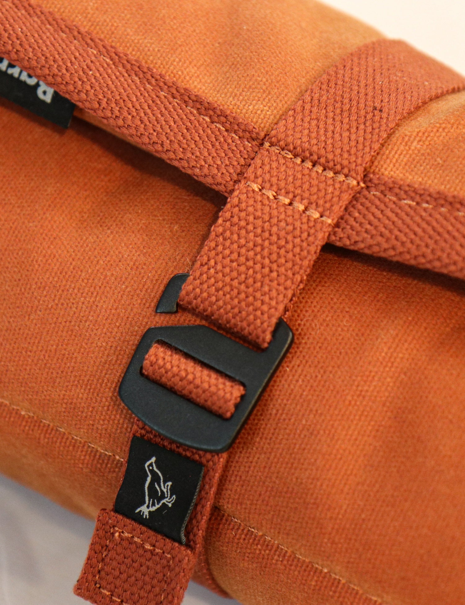 Water-Resistant Canvas Good Dog Mat – Bracken Orange