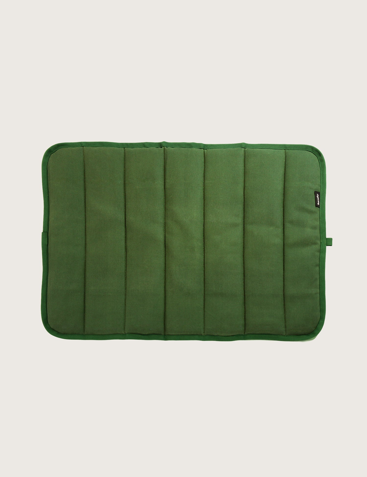 Water-Resistant Canvas Good Dog Mat – Karamea Green