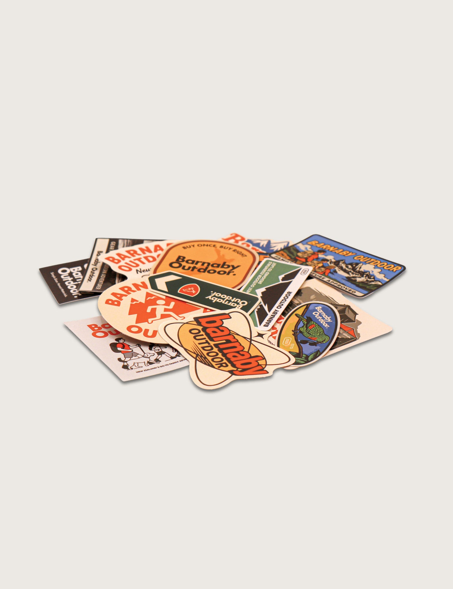 Barnaby Outdoor Sticker Pack