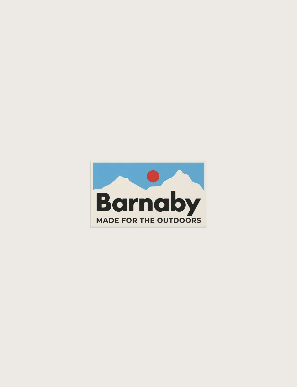 Barnaby Outdoor Sticker Pack - Two
