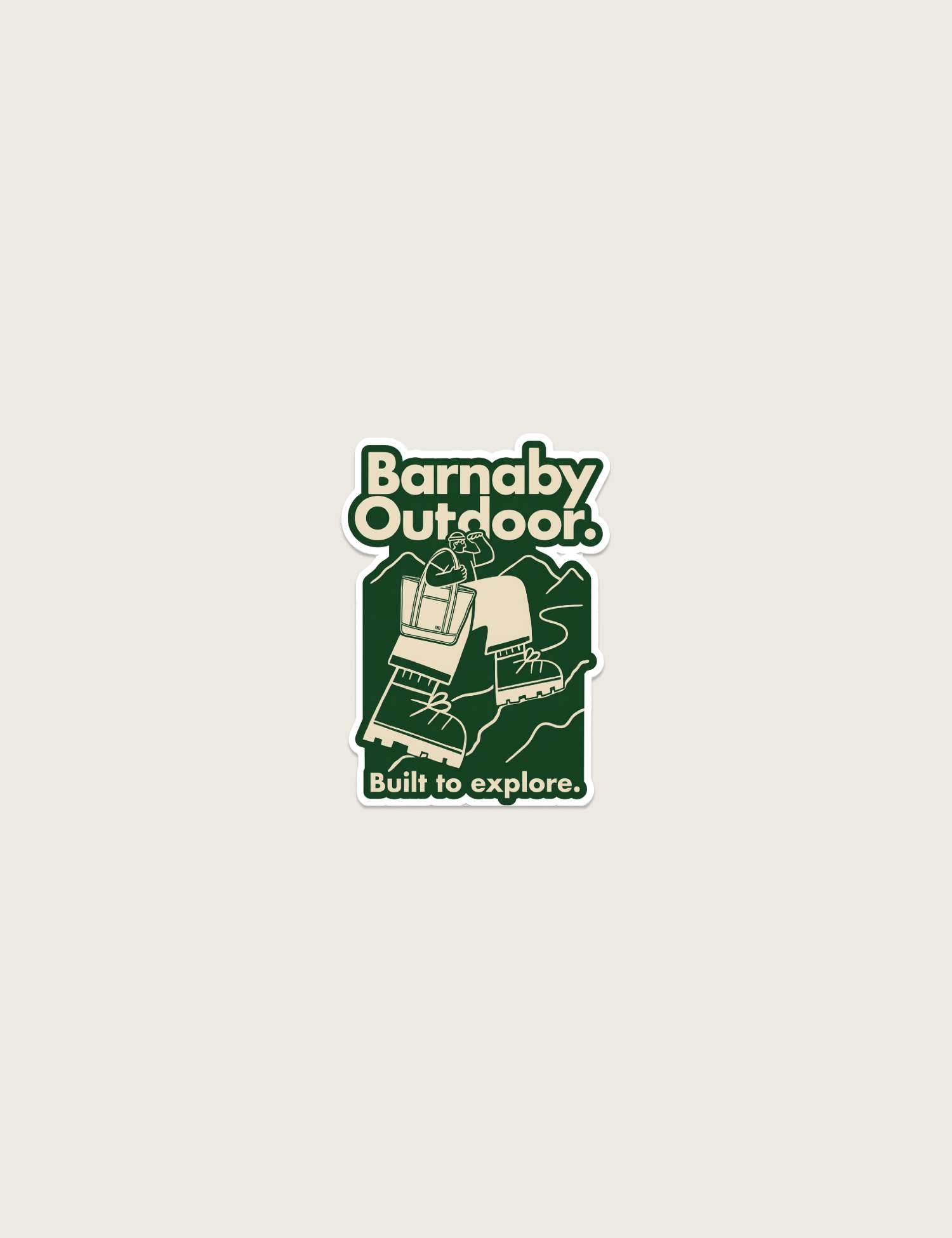 Barnaby Outdoor Sticker Pack - Two