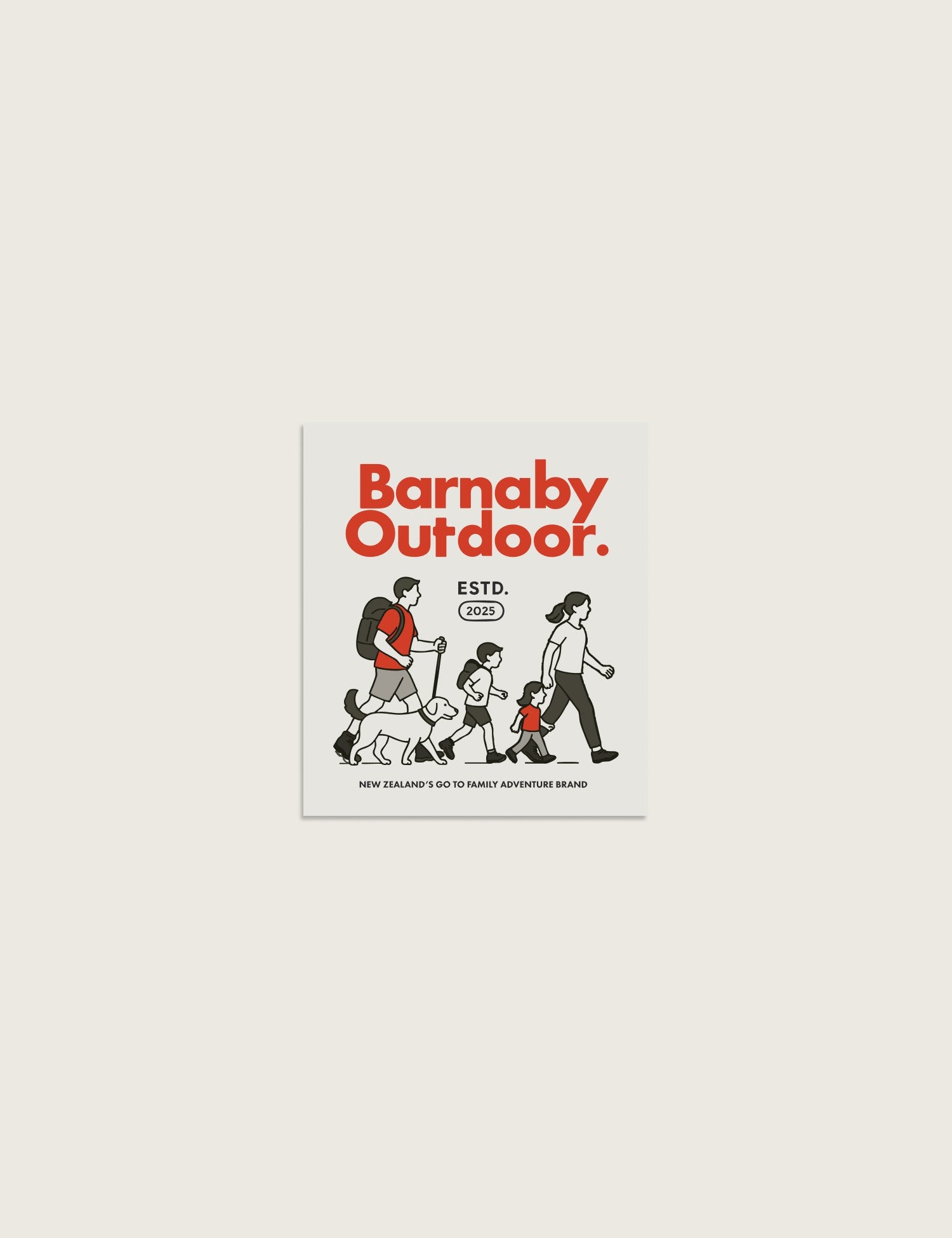 Barnaby Outdoor Sticker Pack