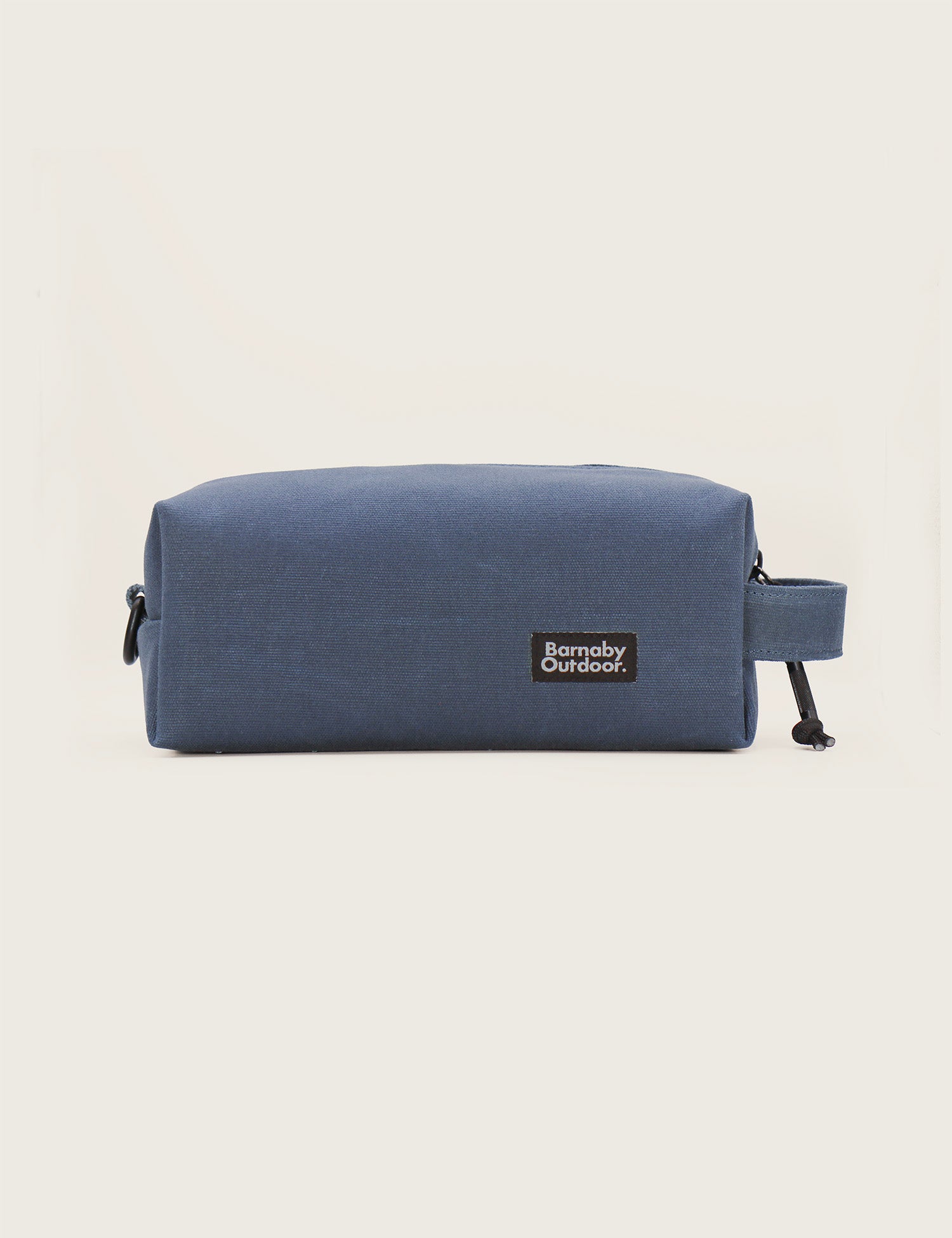 Field Wash Bag - Waxed Canvas - Aoraki Blue