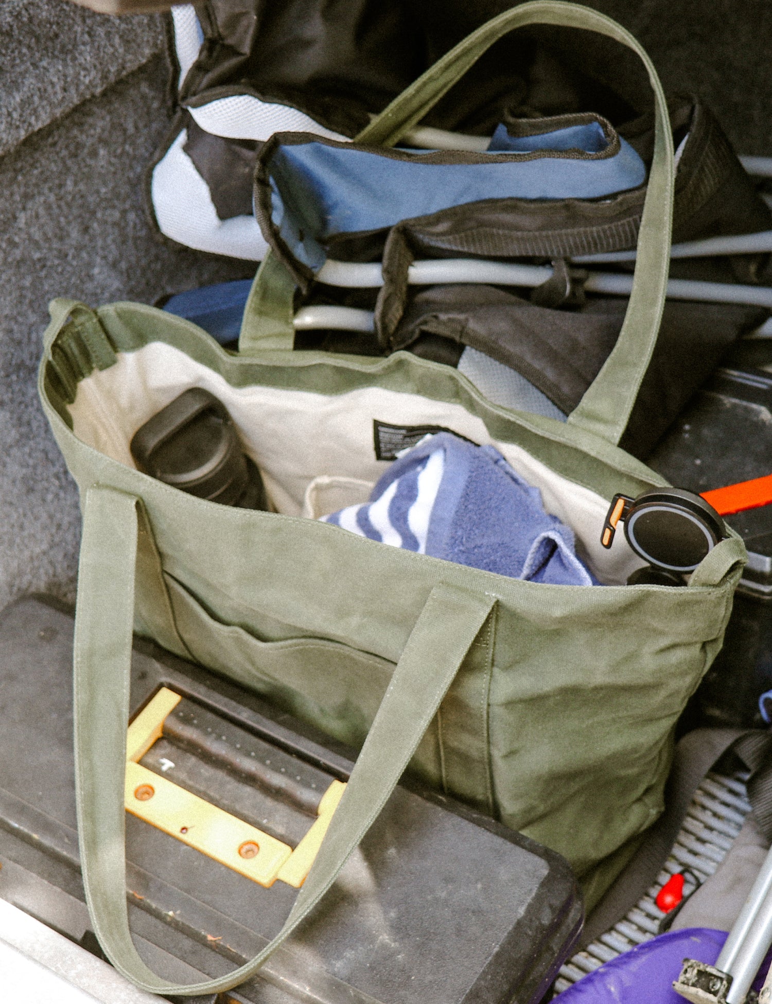 Barnaby Better Tote - Large waxed canvas everyday carry bag - Kaitoke - Barnaby Outdoor