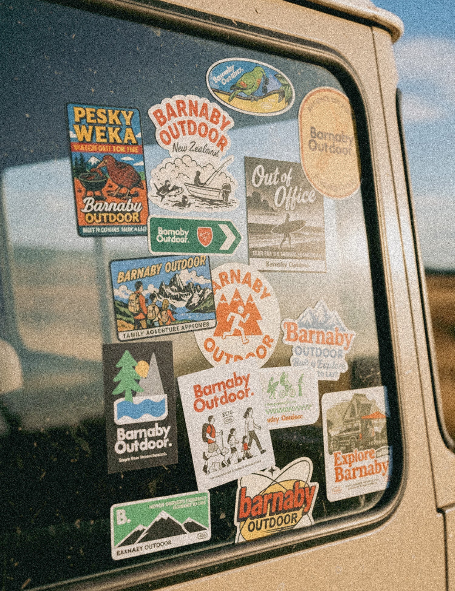 Barnaby Outdoor Sticker Pack - Barnaby Outdoor