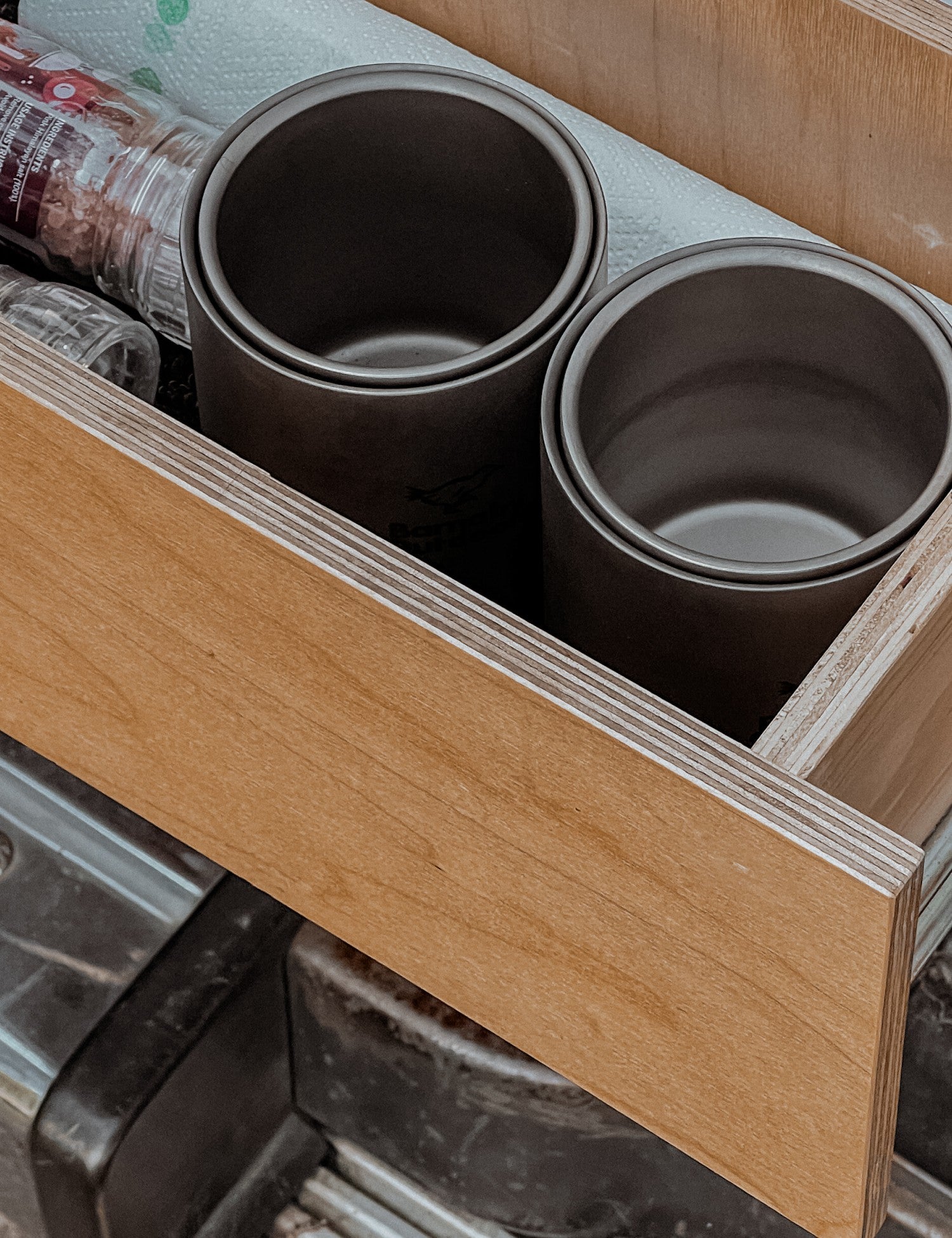 Titanium Double-Wall Barnaby Mug - FAMILY Nesting Set