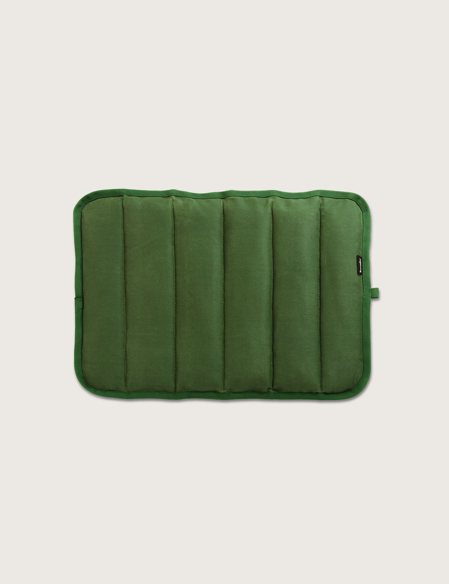 Water - Resistant Canvas Good Dog Mat – Karamea Green - Barnaby Outdoor