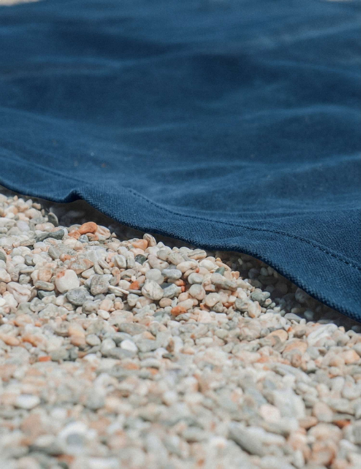 Waxed Canvas Picnic Mat - Wakatipu Blue - Barnaby Outdoor