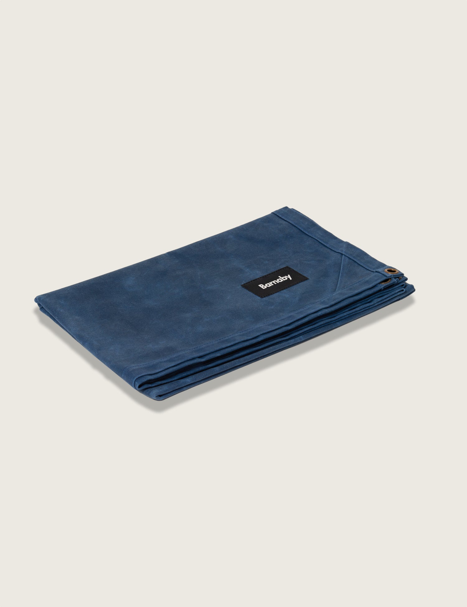 Waxed Canvas Picnic Mat- Aoraki Blue