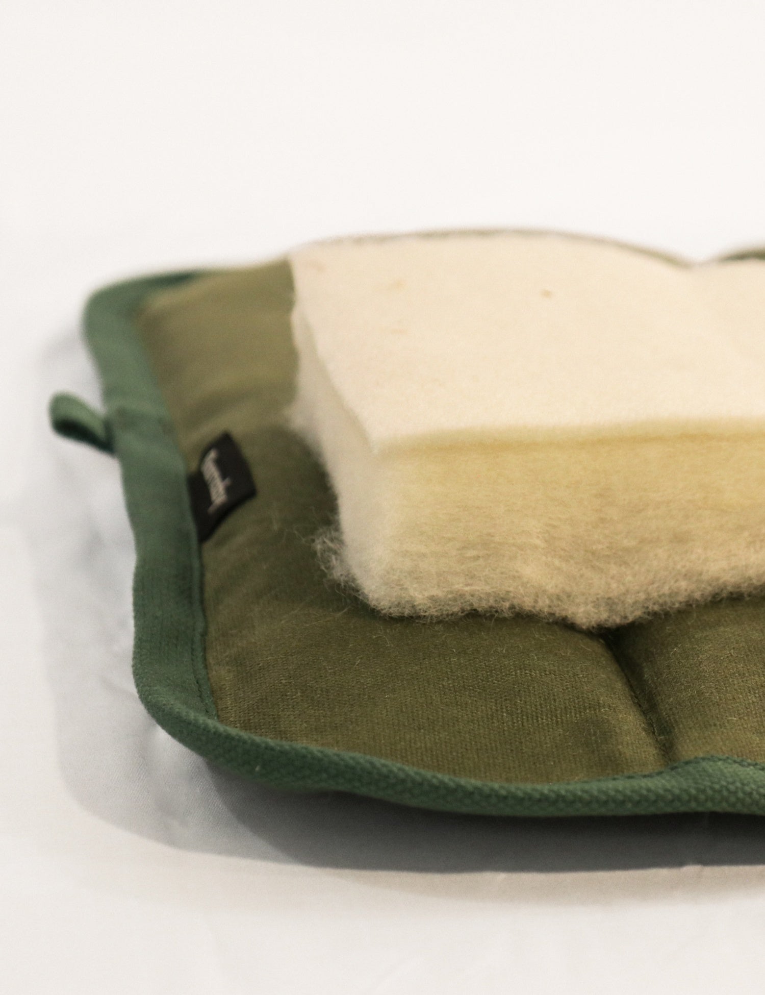 Water-Resistant Canvas Good Dog Mat – Waitākere Green