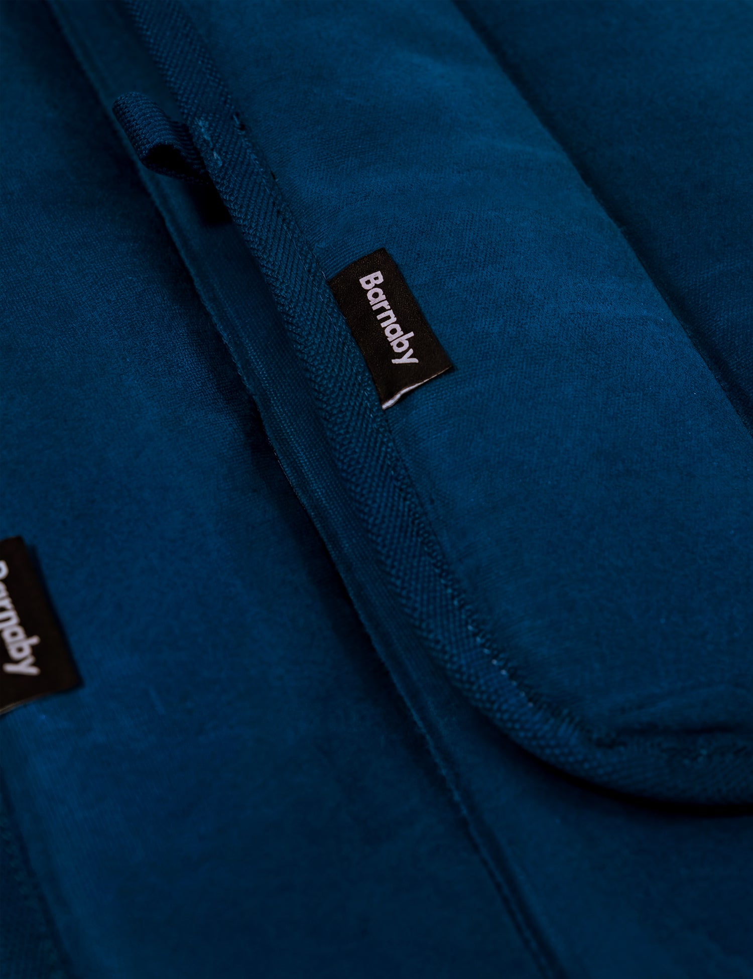 Water-Resistant Canvas Good Dog Mat – Wakatipu Blue