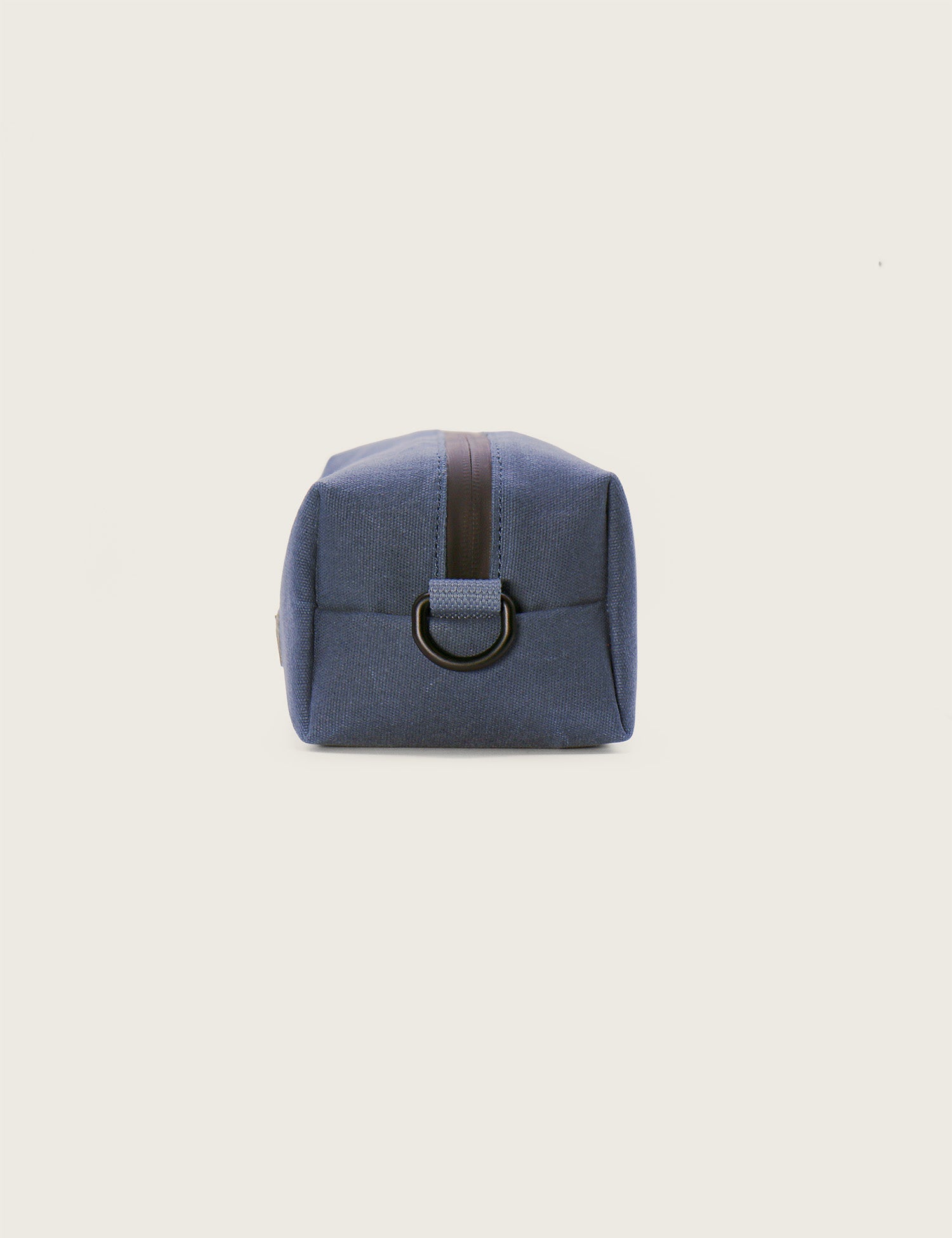 Field Wash Bag - Waxed Canvas - Aoraki Blue - Barnaby Outdoor