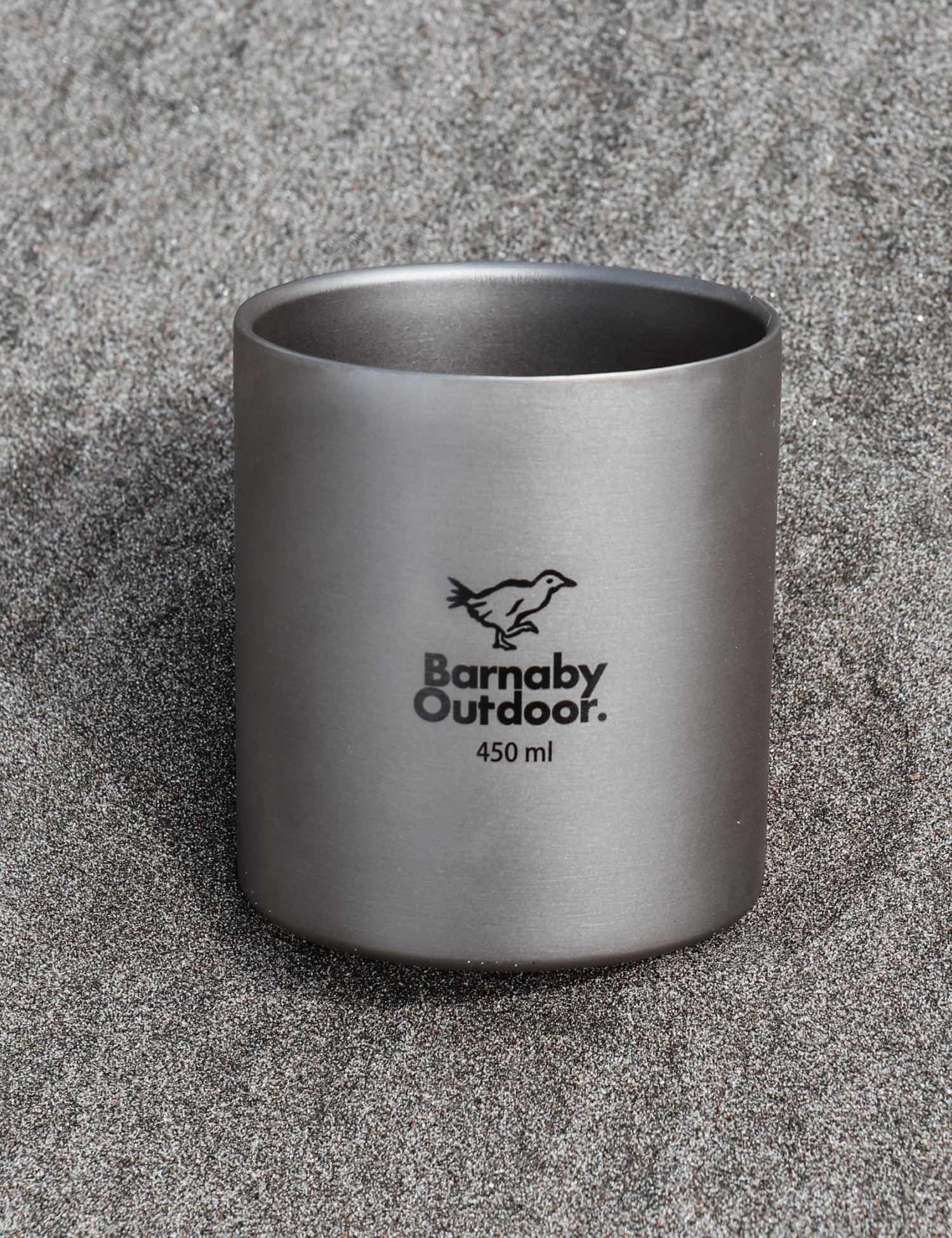 Titanium Double - Wall Barnaby Mug - 450ml - Barnaby Outdoor