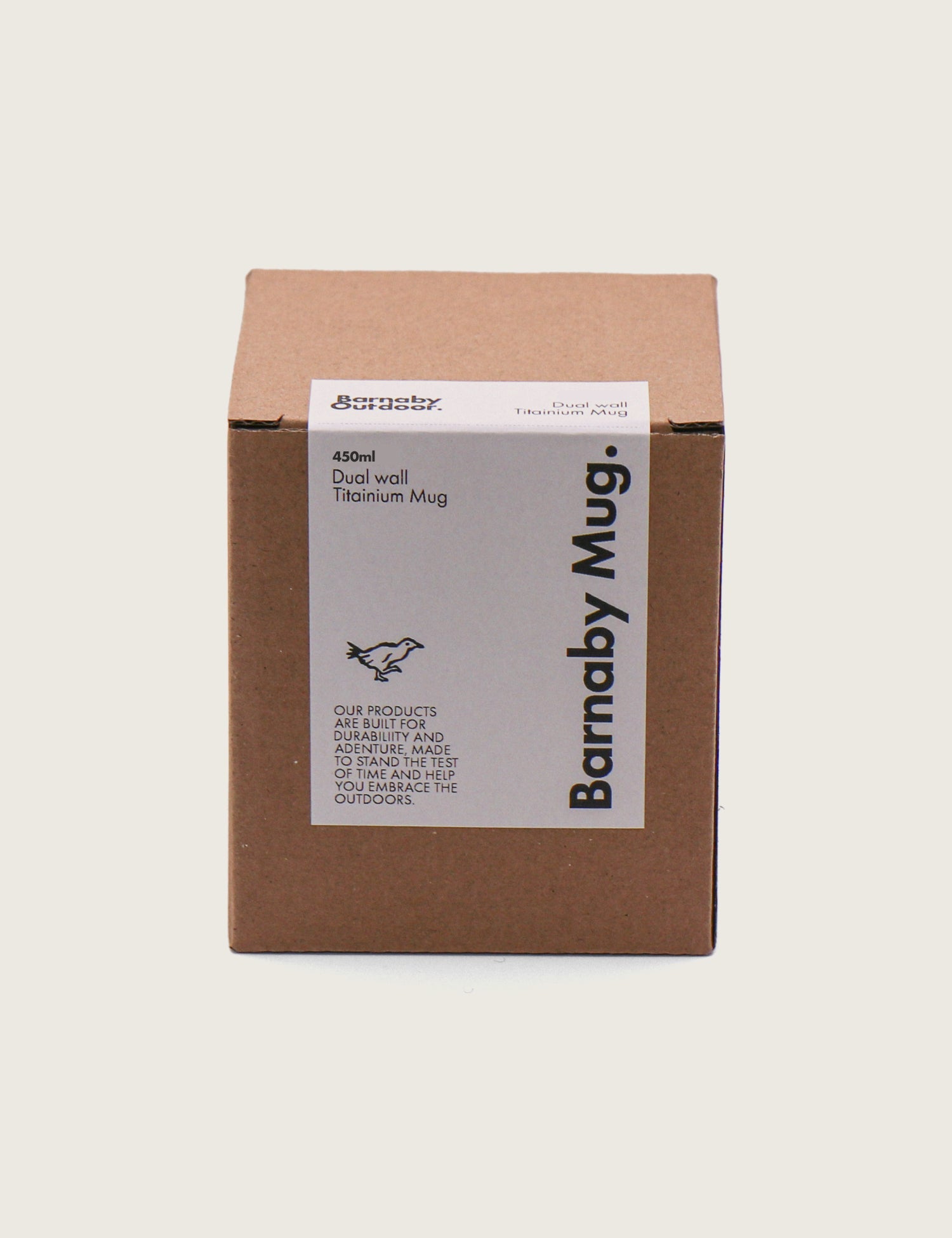 Titanium Double - Wall Barnaby Mug - 450ml - Barnaby Outdoor