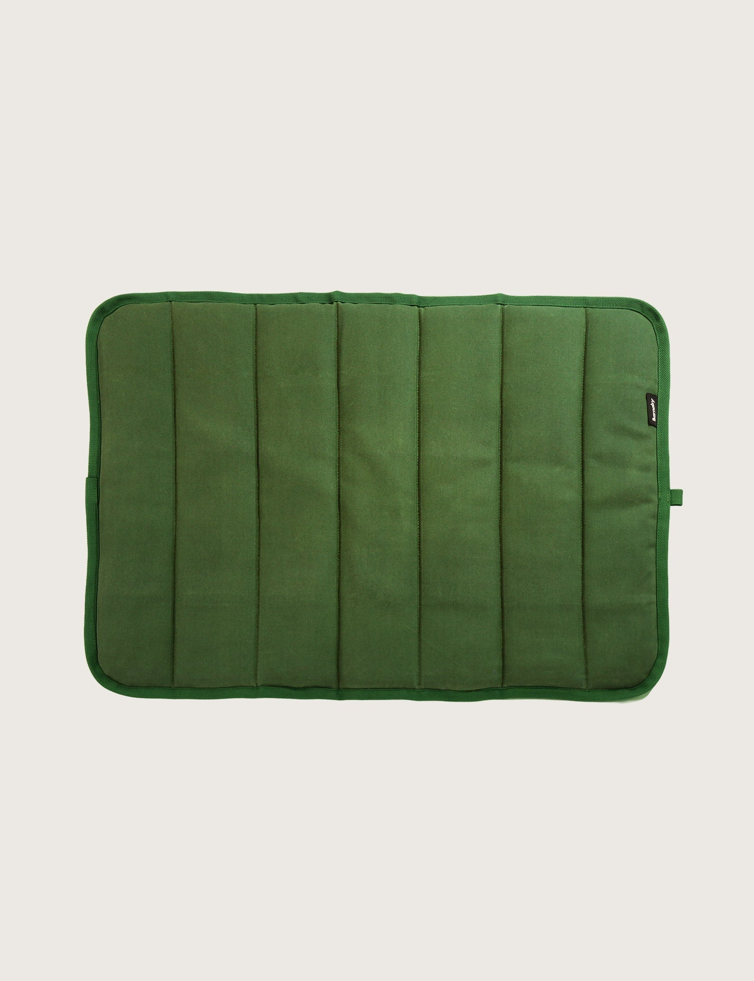 Water - Resistant Canvas Good Dog Mat – Karamea Green - Barnaby Outdoor